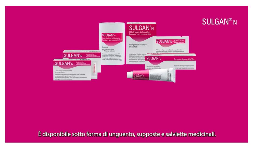 Werbeanzeige Sulgan italienisch